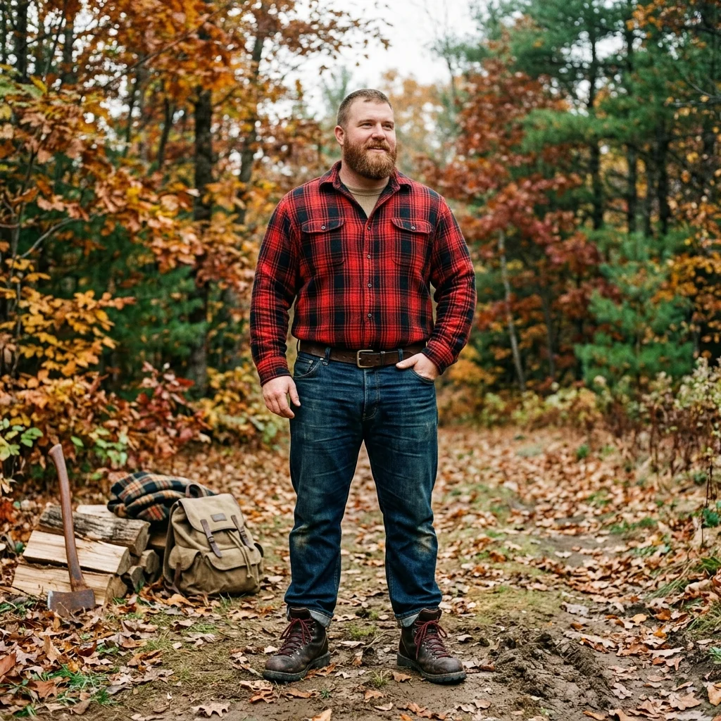 Botas para Hombre con Gemelos Anchos y Empeine Alto